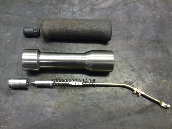 Parts of new handbrake lever
