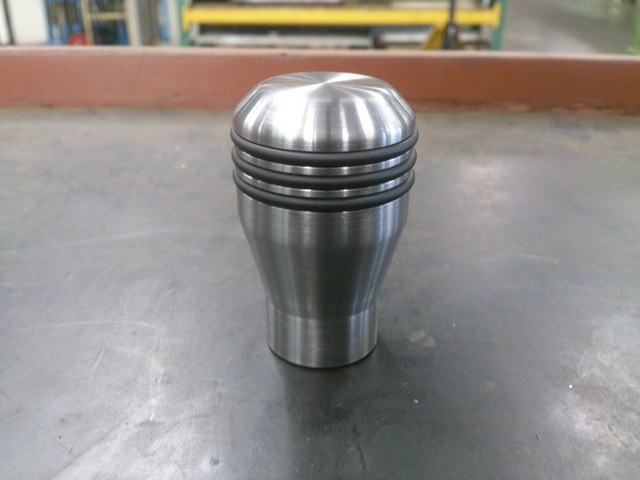 Stainless steel shift knob