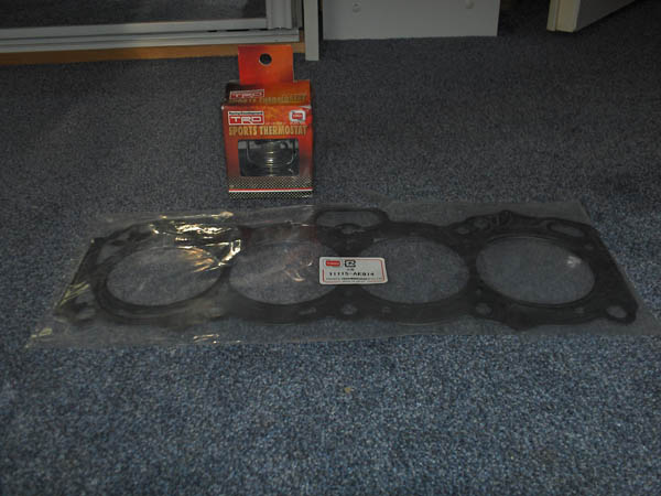 New TRD headgasket and thermostat
