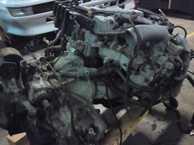 4A-GZE engine with E58 attached