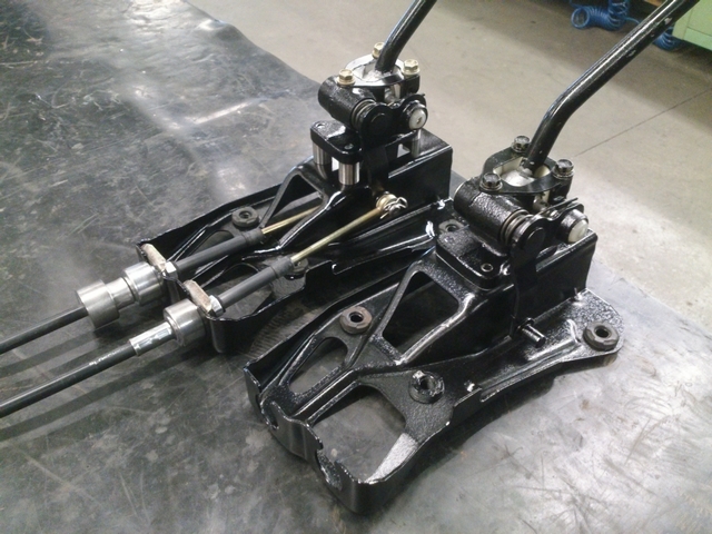 Old and new shifter assemblies